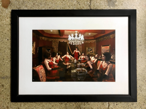 Ms. Scarlett - custom framed photography print by Joanna Katchutas